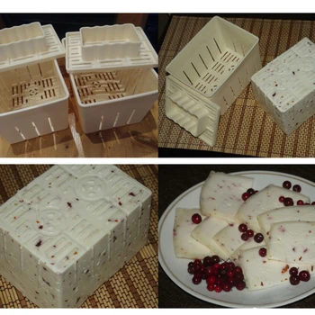 Пластмасов калъп за тофу със собствените си ръце, Начална Форма за Тофу, Соево сирене, Форма за приготвяне на Тофу, кухненски инструменти, за приготвяне на храна
