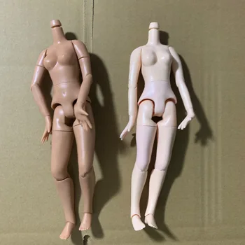 1/6 тялото, 19 стави, тялото малка тъканната кукли, многосуставное тяло, подходящо за кожата и на черните мускули на детски играчки
