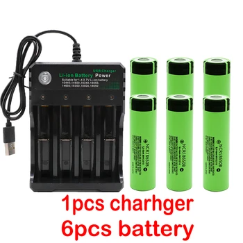 100% чисто Нов оригинален литиева батерия NCR18650B 3,7 НА 3400 mah 18650 за батерии фенерче и USB-зарядно устройство