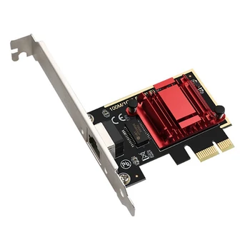 2,5 G PCI-E Мрежова карта RTL8125B с Чип PCIE Gigabit Ethernet Мрежова карта 10/100/2500 Mbit/s 1 Gbit/s/2,5 Gbit/s RJ45 LAN PC