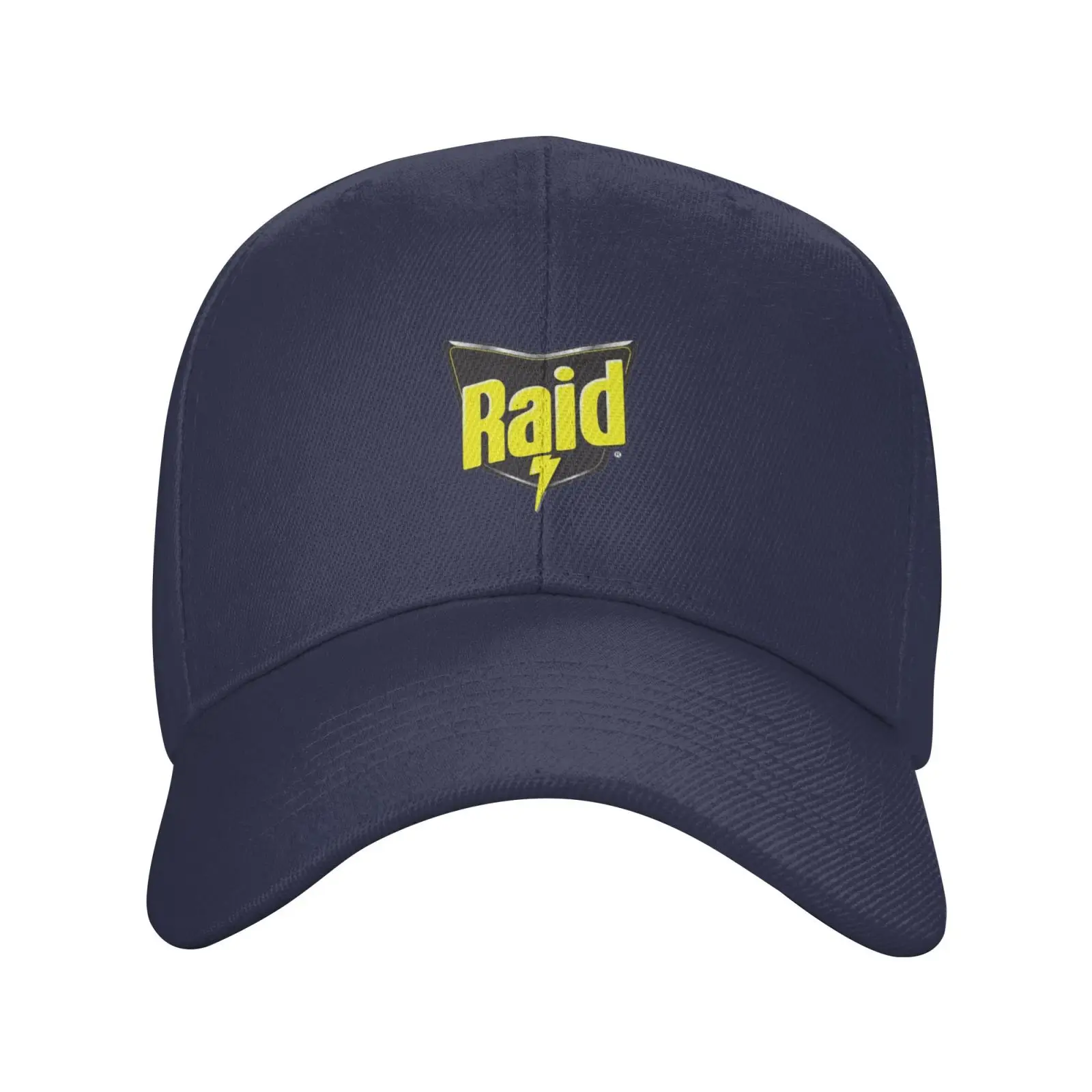 Ежедневни деним шапка с графичен принтом Raid, Вязаная капачка, бейзболна шапка