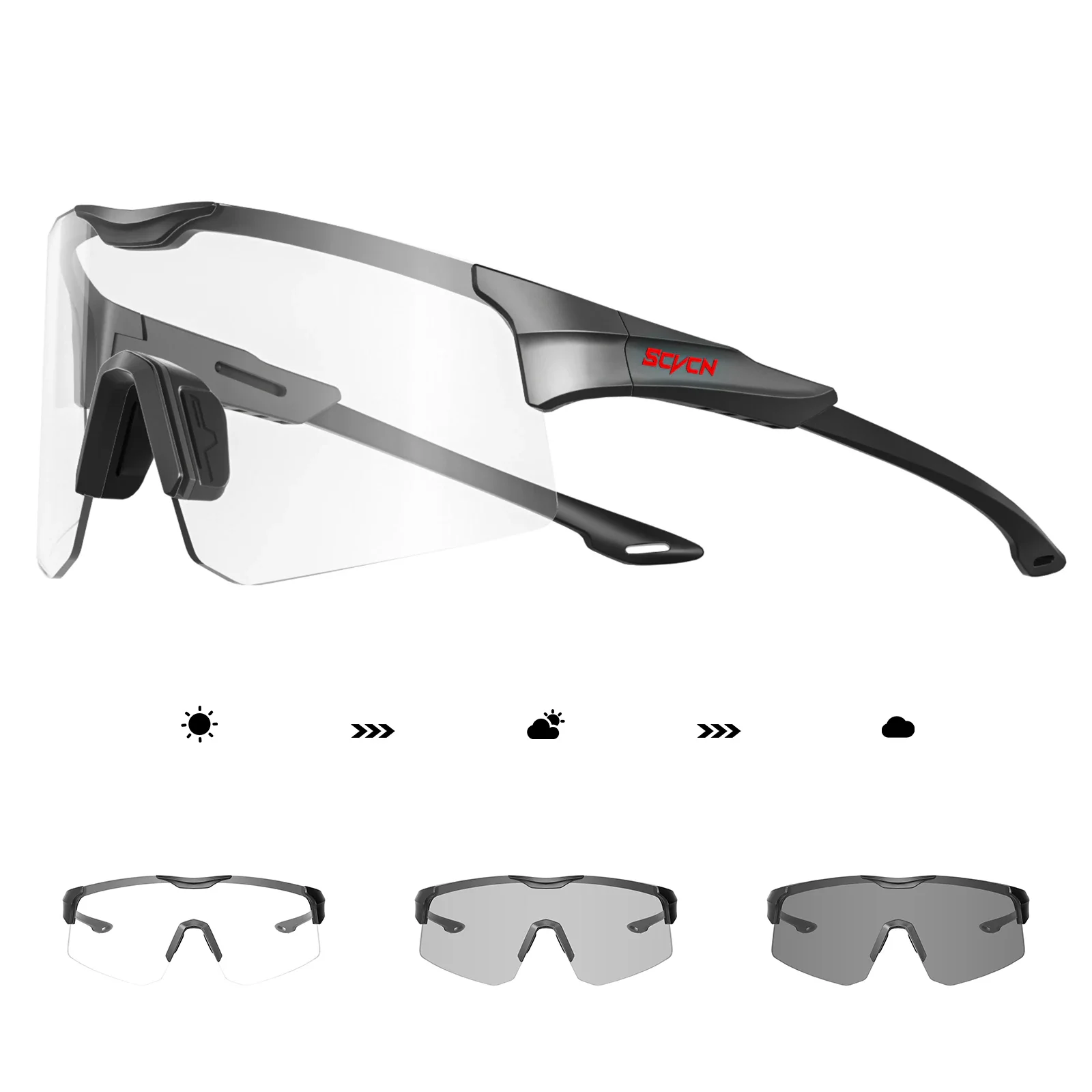 Улични Червени Фотохромичните Велосипедни Очила За Мъже И жени UV400, Колоездене, слънчеви очила, Спортни велосипедни очила, Колоездене очила МТБ, слънчеви очила