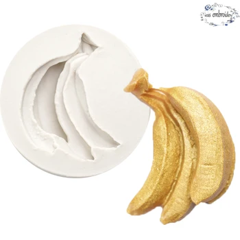 3D Бананова силикон под формата на 