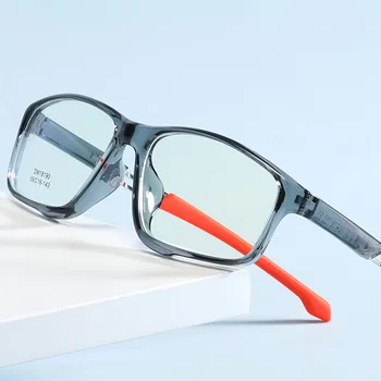 59-16-143 Спортни Очила в Голям Tr90 Рамка, Рамки за защита на очите За езда, Мъжки и Женски с Рецепта Оптични Рамки за очила, Силиконови Очила