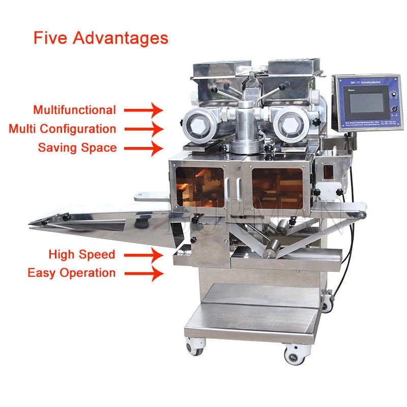 Търговски богат на функции за Автоматична линия за производство на сладолед Моти, Произвеждаща машина Kibbeh Machine