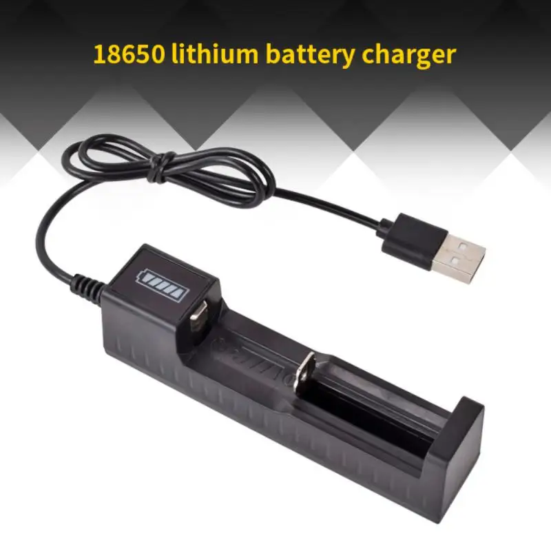 1-7 бр. Универсална батерия с 1 слот, адаптер USB-зарядно устройство, Led Интелигентна зареждане на литиево-йонни батерии 18650 26650 14500