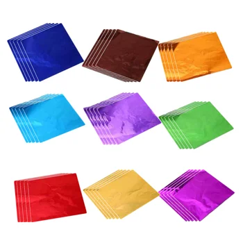 900 Бр. балони и хартиени опаковки за опаковки на шоколад, желейные бонбони, алуминиева карамел собствено производство