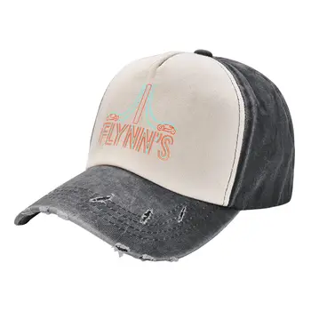 Flynns Place - Tron - Ковбойская шапка на 1980-те години с топлинна козирка, икона, капачката на шофьор на камион |-F-| Луксозна дамска шапка за Мъже