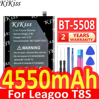 KiKiss Нова Батерия 4550mAh BT-5508 За мобилен телефон Leagoo T8S Високо Качество + код за проследяване