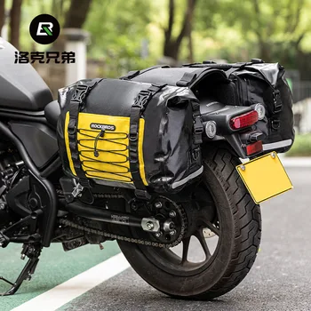 Rockbros мотоциклетът чанта на задната седалка, водоустойчива чанта за носене, велосипеди опашка, моторизованная бригада паладини получава висящи чанти с локомотив