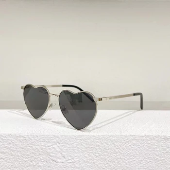 висококачествени летни нови модни слънчеви очила във формата на сърце, удобни за носене 2023 година