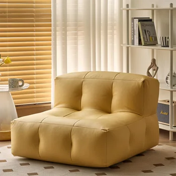Единична минималистичен мързелив диван за офис в скандинавски стил, удобен шезлонг, единичен разтегателен диван, индивидуално дълбоко стол, мебели за спалня Woonkamer Banken
