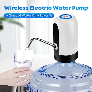 Електрически Автоматичен вода Опаковка за еднократна употреба, Преносим USB зареждане, Галлоновая бутилка за пиене, Помпа за вода, Прибори Smart Switch