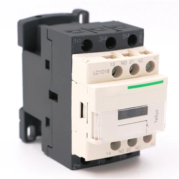 Електрически магнитен контактор за променлив ток LC1D18M7 3P 3NO LC1-D18M7 18A Бобината 220V ac