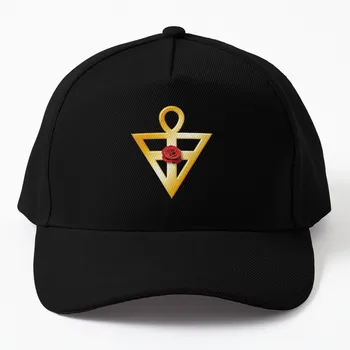Емблемата на Ордена на Розенкройцерите, бейзболна шапка, забавна шапка, Дизайнерски шапка, шапка с див Топката, мъжка шапка, Дамски