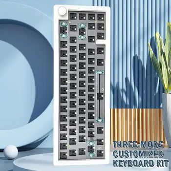 За GMK67 3-режимная Механична клавиатура 