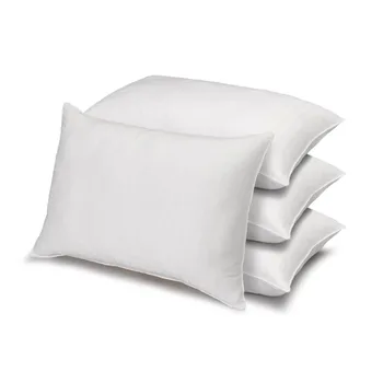 Здрава въздушна възглавница за спане по гръб и настрани от 100% памук, комплект от 4-те царски