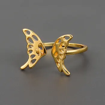 Индивидуални пръстен с пеперуди За Жени, Очарователен Годежни Пръстени За Мъже, Реколтата, бижута на Кокалчетата на пръстите 2023