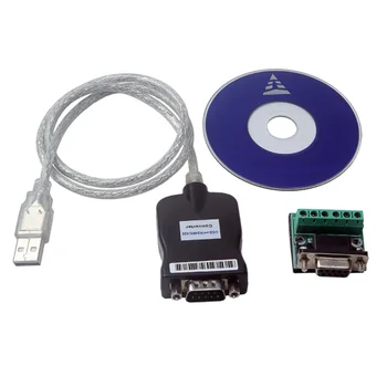 Кабел-адаптер за преобразуване на устройства със сериен порт USB 2.0 в RS485 RS-485 RS422 RS-422 DB9 COM, Prolific PL2303