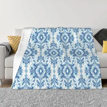 Клетчатое одеяло с европейския модел, изпъстрен фланелен флисовые наметала за дивана в спалнята