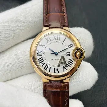 Луксозни автоматични часовници изискана двойка-висококачествени часовници за него и за нея