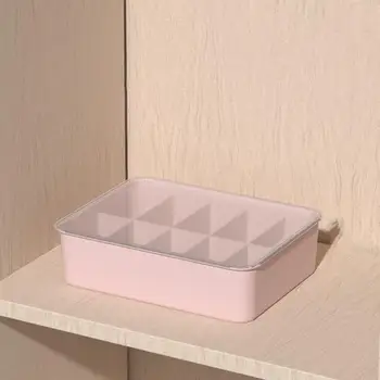 Многофункционална кутия за съхранение на бельо, Здрав текстилен отделение, Спестяващ място За съхранение на 10-мрежа кутия за съхранение на бельо