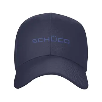 Модерен висококачествен деним, шапка с логото на Schuco, Вязаная капачка, бейзболна шапка
