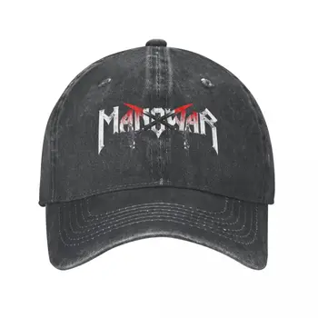 Мъжки и дамски бейзболна шапка на Manowar, тежки Метални Издържат Шапки, Шапка, fashion слънчеви Шапки за отдих