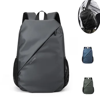 Мъжки раница, чанта за лаптоп, чанти за колеж, Раница За Пътуване, модерен Водоустойчив Найлонов Мъжки раница, Компютърна училищна чанта