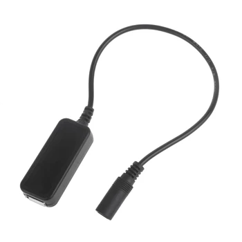 на USB-кабела за захранване В 6-30 5,5x2,1mm към конектора USB Type A 5, кабел за рутер, камера, динамика