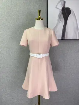 Нова лятна рокля 2023 nikola с колан от амониев 0719