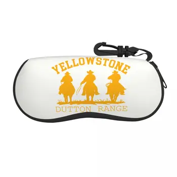 Обичай Калъф За Очила Yellowstone Cool Дътън Ranch Shell Калъф за очила Кутия за Слънчеви очила