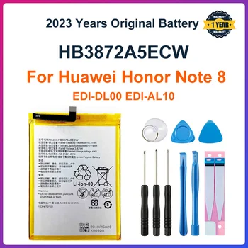 Оригинална Батерия HB3872A5ECW 4500 mah За Huawei Honor Note 8 Note8 ЕДИ-DL00 ЕДИ-AL10, Сменяеми Батерии + Инструменти