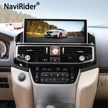 Радиото в автомобила на Android със Сензорен екран, 12,3 инча За TOYOTA LAND CRUISER 200 LC200 LC300 2016-2020 Мултимедиен Плейър GPS Кола