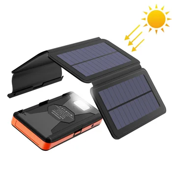 слънчево зарядно устройство с висок капацитет с капацитет от 25 000 mah-power bank за ipad lg sony oneplus, и т.н.