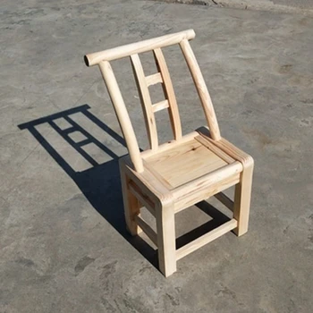 Трапезни столове с рибарско акцент, Дизайнерски стол реплика на улични дървени заведения за хранене столове, Ергономична детска мебели за дома Sillas Comedor-mh