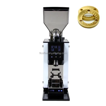 Търговски автоматична кафемелачка с цифрови весовыми везни ZF64W за мелене на кафе на зърна еспресо електрически