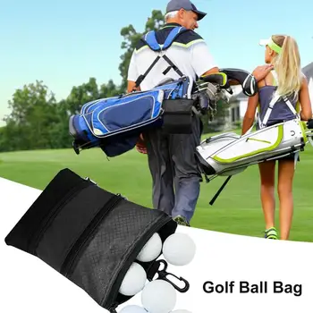 Чанта за топка за голф, чанта за ценности, чанта за мъже, Преносима чанта за топката, Поясная чанта, Добра защита, по-Голям капацитет, с много джобове, Идеалният вариант